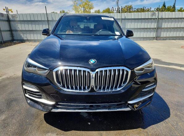 5UXCR6C56KLL14278 2019 BMW X5 Black Front view