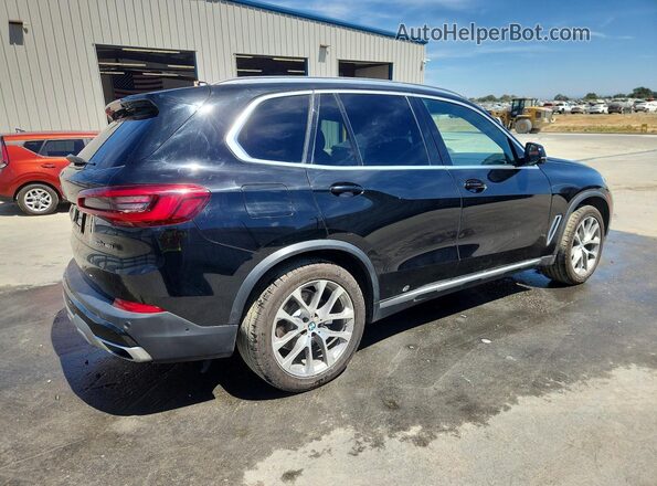 5UXCR6C56KLL14278 2019 BMW X5 Black Rear right