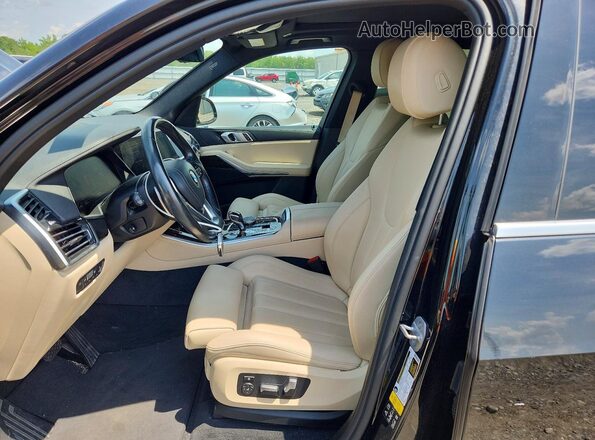 5UXCR6C57KLL13687 2019 BMW X5 Black Vista interior delantera
