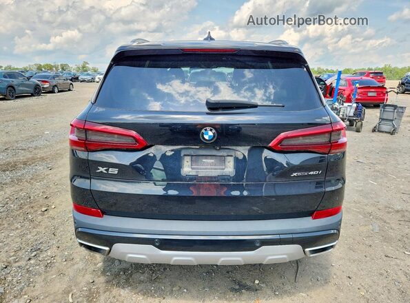 5UXCR6C57KLL13687 2019 BMW X5 Black Vista trasera