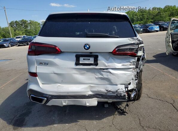 5UXCR6C57KLL22499 2019 BMW X5 White Widok z tyłu