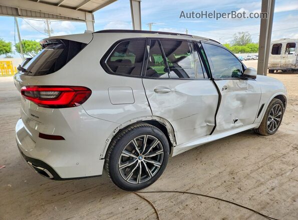 5UXCR6C58KLL08823 2019 BMW X5 Белый Задняя правая четверть