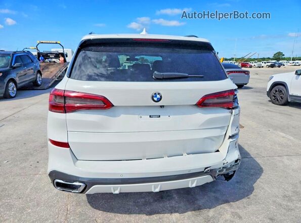 5UXCR6C58KLL12869 2019 BMW X5 White Vista trasera