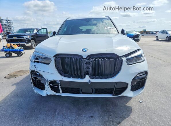 5UXCR6C58KLL12869 2019 BMW X5 White Vista frontal