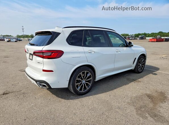 5UXCR6C58KLL25430 2019 BMW X5 White Tył prawy