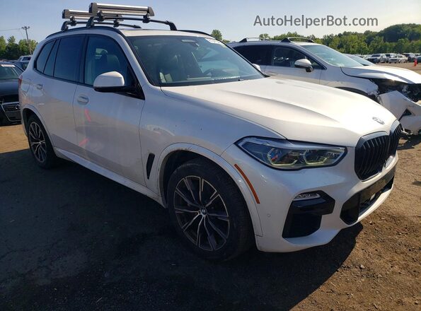 5UXCR6C59KLL14730 2019 BMW X5 White Առջևի աջ
