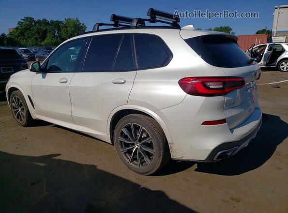 5UXCR6C59KLL14730 2019 BMW X5 White Հետևի ձախ