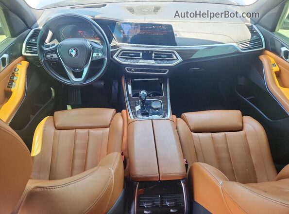 5UXCR6C5XKLL35506 2019 BMW X5 Синий Вид панели приборов