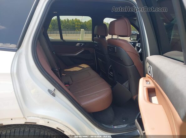5UXCR6C5XKLL53424 2019 BMW X5 White VIN კოდის სტიკერის ხედი