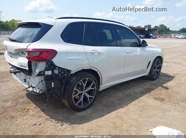 5UXCR6C5XKLL53424 2019 BMW X5 White უკანა მარჯვენა