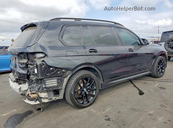 5UXCW2C00L9B63140 2020 BMW X7 Черный Задняя правая четверть