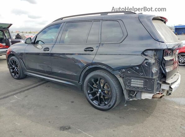 5UXCW2C00L9B63140 2020 BMW X7 Черный Задняя левая четверть