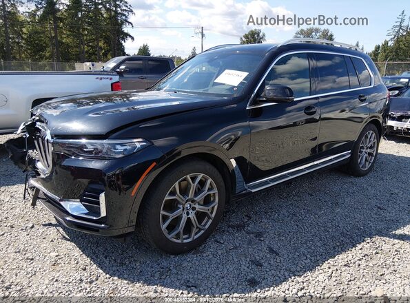 5UXCW2C01L9C60010 2020 BMW X7 Black Vista tres cuartos delantera izquierda