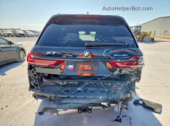 5UXCW2C01M9F60115 2021 BMW X7 Black Հետևի տեսք