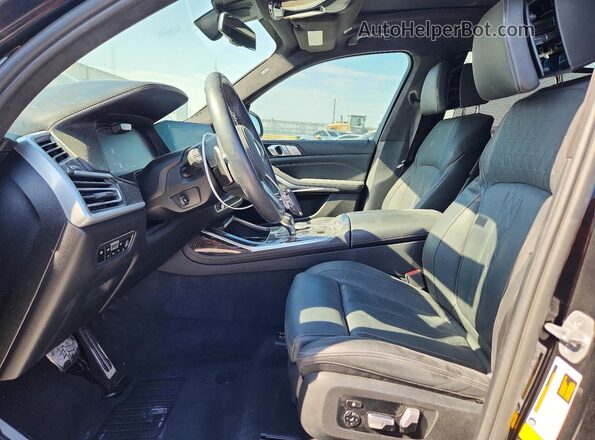 5UXCW2C01M9F60115 2021 BMW X7 Black Սալոնի դիմացի տեսք