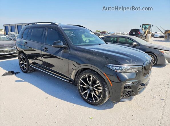 5UXCW2C01M9F60115 2021 BMW X7 Black Առջևի աջ