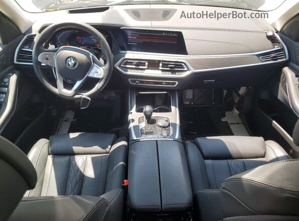 5UXCW2C02N9J14750 2022 BMW X7 Black Dashboard view