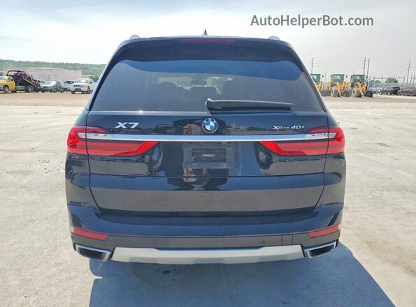 5UXCW2C02N9J14750 2022 BMW X7 Black Rear view