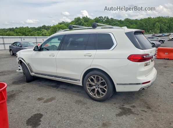 5UXCW2C03L9B73595 2020 BMW X7 White Tył lewy