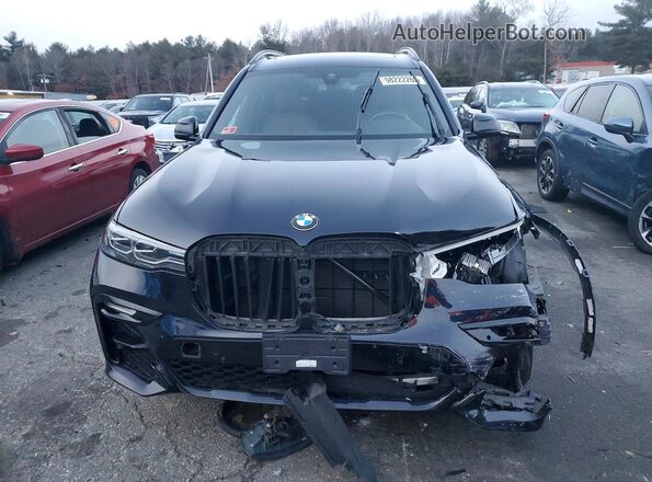 5UXCW2C03N9K03548 2022 BMW X7 Blue Front view