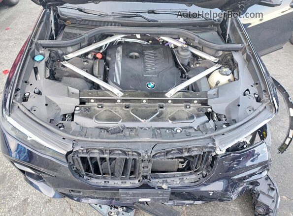 5UXCW2C03N9K03548 2022 BMW X7 Blue Engine compartment view