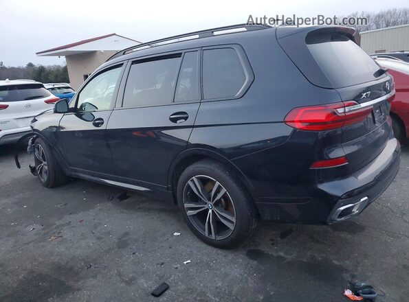 5UXCW2C03N9K03548 2022 BMW X7 Blue Rear left