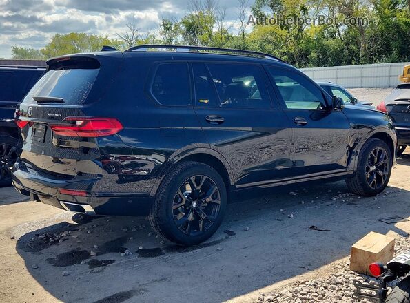 5UXCW2C04L9A02919 2020 BMW X7 Black Հետևի աջ