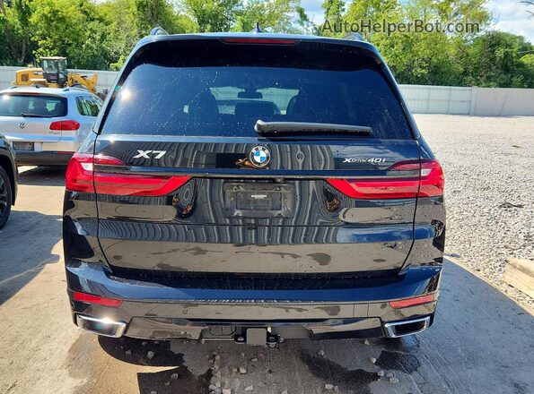 5UXCW2C04L9A02919 2020 BMW X7 Black Հետևի տեսք