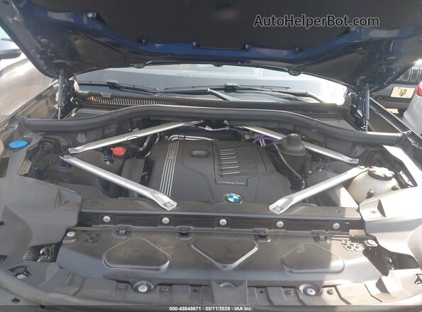 5UXCW2C04N9L65155 2022 BMW X7 Blue Вид ззаду