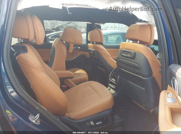 5UXCW2C04N9L65155 2022 BMW X7 Blue Вид наклейки з VIN-кодом