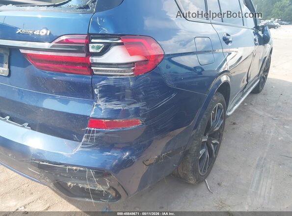 5UXCW2C04N9L65155 2022 BMW X7 Blue Вид щитка приладів