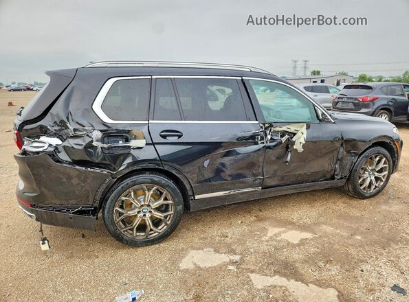 5UXCW2C04N9M86137 2022 BMW X7 Black Tył prawy