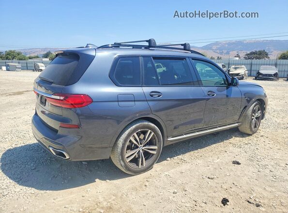 5UXCW2C06M9E19606 2021 BMW X7 Charcoal Tył prawy