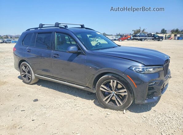 5UXCW2C06M9E19606 2021 BMW X7 Charcoal Przód prawy