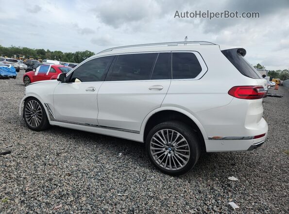 5UXCW2C06M9F55279 2021 BMW X7 White Задня ліва чверть