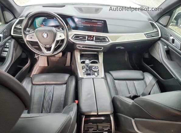 5UXCW2C06M9F55279 2021 BMW X7 White Вид панелі приладів