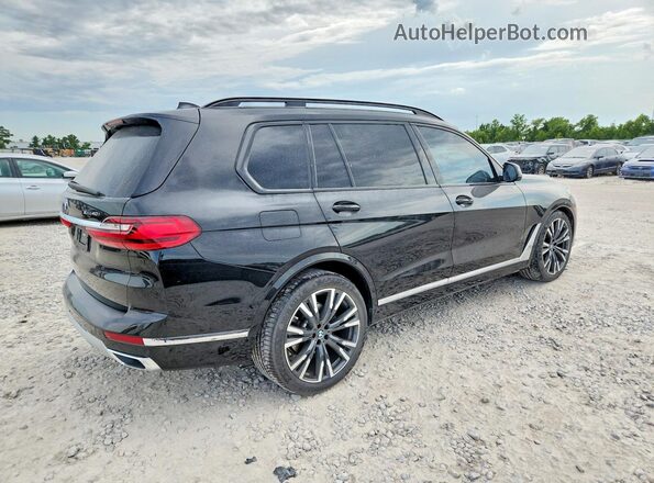 5UXCW2C06N9J48948 2022 BMW X7 Black Tył prawy
