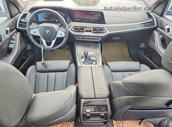 5UXCW2C06N9J48948 2022 BMW X7 Black Widok deski rozdzielczej