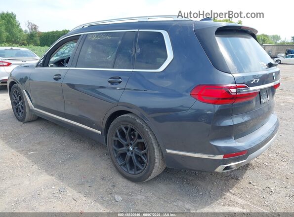 5UXCW2C08L9B32167 2020 BMW X7 Серый Задняя левая четверть