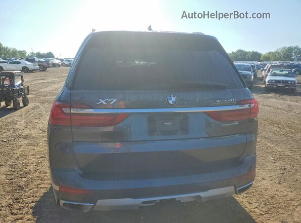 5UXCW2C08N9N03022 2022 BMW X7 Gray Հետևի տեսք