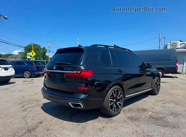 5UXCW2C09M9D82986 2021 BMW X7 Black Vista de la etiqueta del VIN