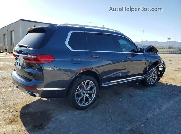 5UXCW2C51KL084344 2019 BMW X7 Серый Задняя правая четверть