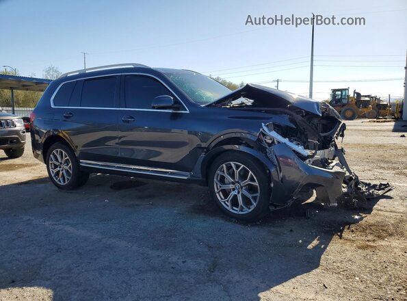 5UXCW2C51KL084344 2019 BMW X7 Серый Передняя правая четверть