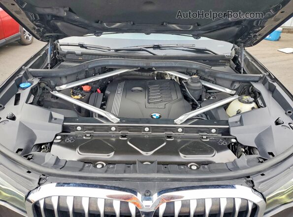 5UXCW2C51KL089916 2019 BMW X7 Black Вид підкапотного простору