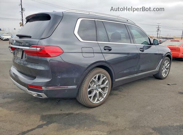 5UXCW2C51KL089916 2019 BMW X7 Black Задня права чверть
