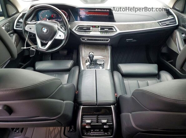 5UXCW2C51KL089916 2019 BMW X7 Black Вид панелі приладів