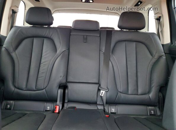5UXCW2C51KL089916 2019 BMW X7 Black Вид задніх сидінь