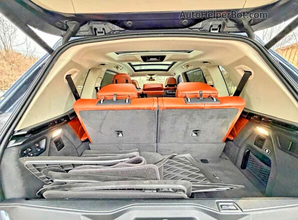 5UXCW2C52KLB43713 2019 BMW X7 Gray Widok naklejki z numerem VIN