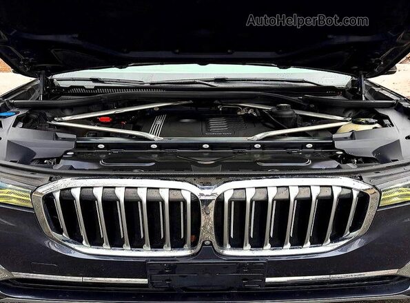 5UXCW2C52KLB43713 2019 BMW X7 Gray Widok deski rozdzielczej