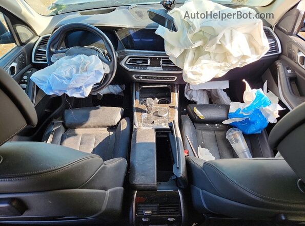5UXCW2C55KL089580 2019 BMW X7 Gray Vista del cuadro de instrumentos